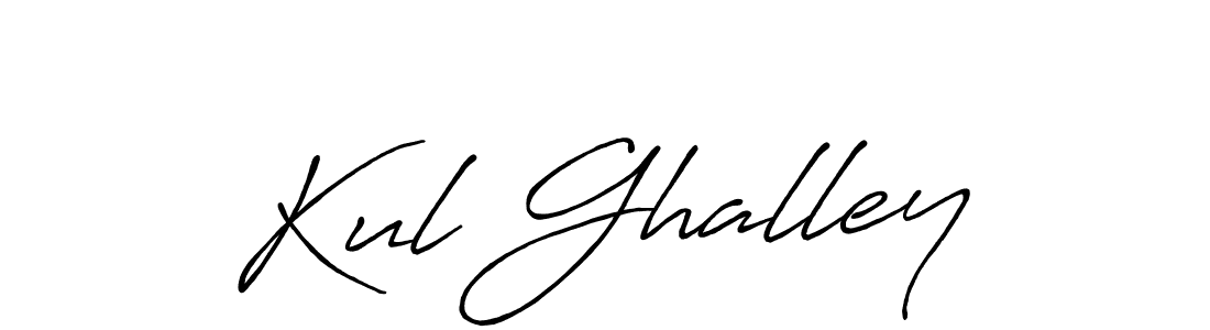 Similarly Antro_Vectra_Bolder is the best handwritten signature design. Signature creator online .You can use it as an online autograph creator for name Kul Ghalley. Kul Ghalley signature style 7 images and pictures png