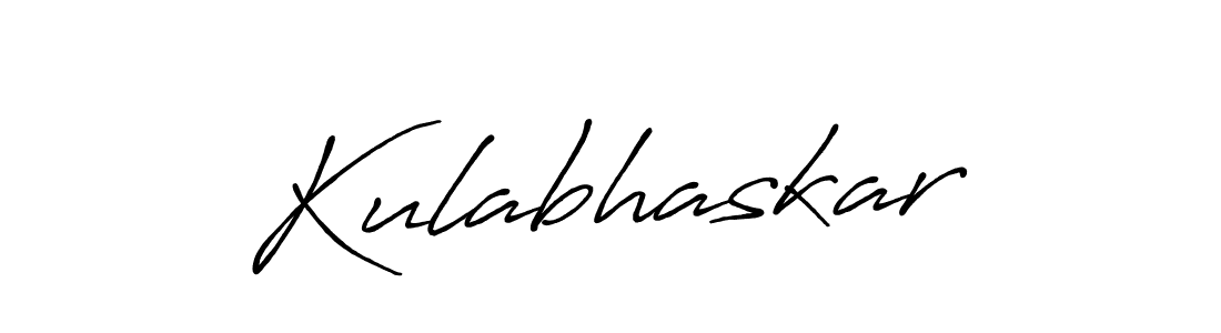 Kulabhaskar stylish signature style. Best Handwritten Sign (Antro_Vectra_Bolder) for my name. Handwritten Signature Collection Ideas for my name Kulabhaskar. Kulabhaskar signature style 7 images and pictures png