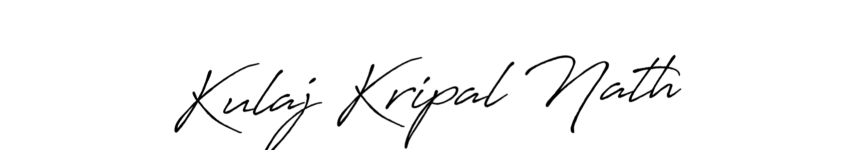Also we have Kulaj Kripal Nath name is the best signature style. Create professional handwritten signature collection using Antro_Vectra_Bolder autograph style. Kulaj Kripal Nath signature style 7 images and pictures png