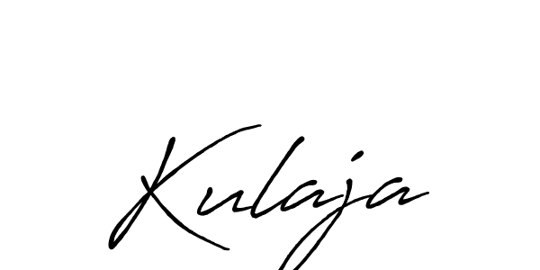 Make a beautiful signature design for name Kulaja. With this signature (Antro_Vectra_Bolder) style, you can create a handwritten signature for free. Kulaja signature style 7 images and pictures png