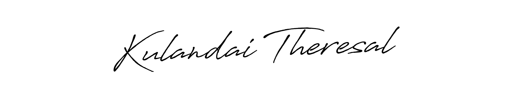 Also You can easily find your signature by using the search form. We will create Kulandai Theresal name handwritten signature images for you free of cost using Antro_Vectra_Bolder sign style. Kulandai Theresal signature style 7 images and pictures png