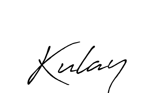 Create a beautiful signature design for name Kulay. With this signature (Antro_Vectra_Bolder) fonts, you can make a handwritten signature for free. Kulay signature style 7 images and pictures png