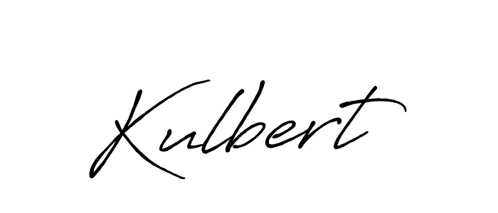 Create a beautiful signature design for name Kulbert. With this signature (Antro_Vectra_Bolder) fonts, you can make a handwritten signature for free. Kulbert signature style 7 images and pictures png