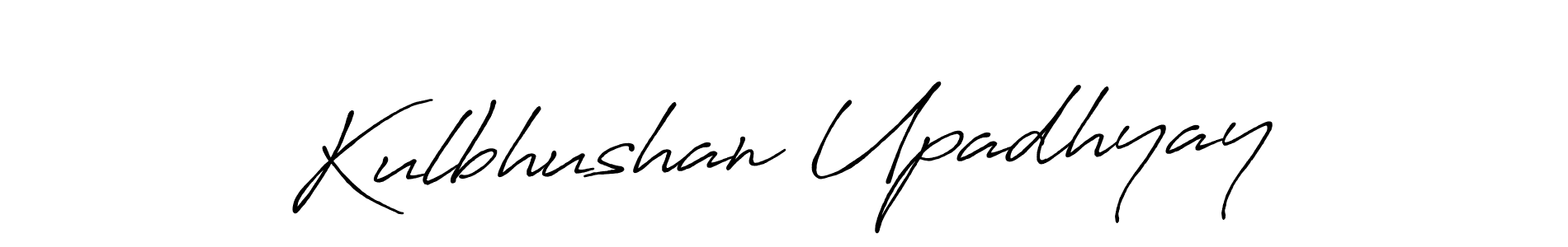 Use a signature maker to create a handwritten signature online. With this signature software, you can design (Antro_Vectra_Bolder) your own signature for name Kulbhushan Upadhyay. Kulbhushan Upadhyay signature style 7 images and pictures png