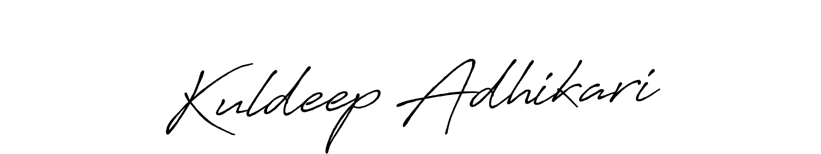 Also You can easily find your signature by using the search form. We will create Kuldeep Adhikari name handwritten signature images for you free of cost using Antro_Vectra_Bolder sign style. Kuldeep Adhikari signature style 7 images and pictures png