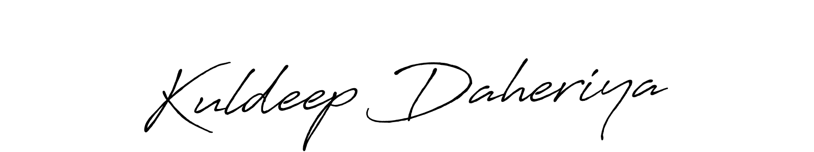 Similarly Antro_Vectra_Bolder is the best handwritten signature design. Signature creator online .You can use it as an online autograph creator for name Kuldeep Daheriya. Kuldeep Daheriya signature style 7 images and pictures png