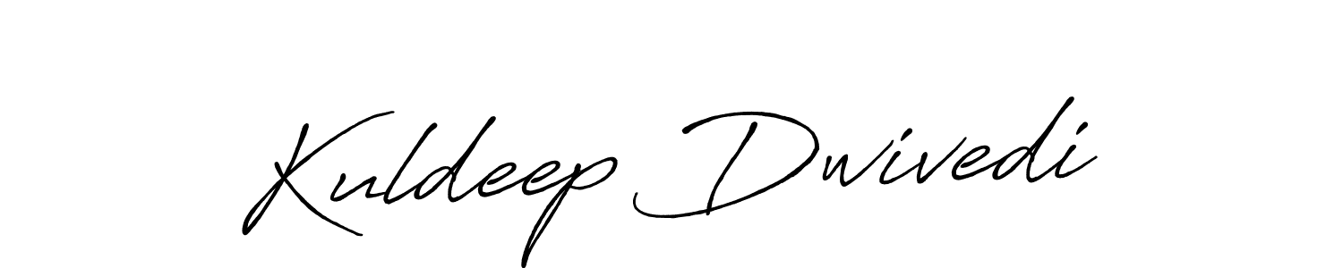 Make a beautiful signature design for name Kuldeep Dwivedi. With this signature (Antro_Vectra_Bolder) style, you can create a handwritten signature for free. Kuldeep Dwivedi signature style 7 images and pictures png