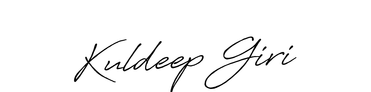 How to make Kuldeep Giri signature? Antro_Vectra_Bolder is a professional autograph style. Create handwritten signature for Kuldeep Giri name. Kuldeep Giri signature style 7 images and pictures png