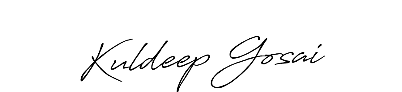 It looks lik you need a new signature style for name Kuldeep Gosai. Design unique handwritten (Antro_Vectra_Bolder) signature with our free signature maker in just a few clicks. Kuldeep Gosai signature style 7 images and pictures png