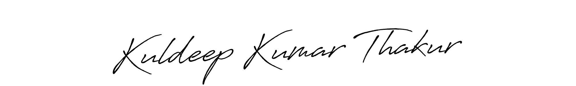 It looks lik you need a new signature style for name Kuldeep Kumar Thakur. Design unique handwritten (Antro_Vectra_Bolder) signature with our free signature maker in just a few clicks. Kuldeep Kumar Thakur signature style 7 images and pictures png