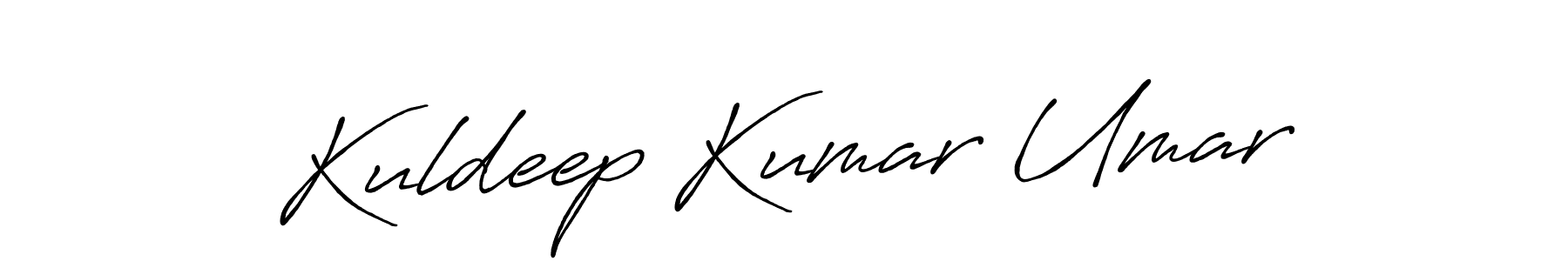 Kuldeep Kumar Umar stylish signature style. Best Handwritten Sign (Antro_Vectra_Bolder) for my name. Handwritten Signature Collection Ideas for my name Kuldeep Kumar Umar. Kuldeep Kumar Umar signature style 7 images and pictures png
