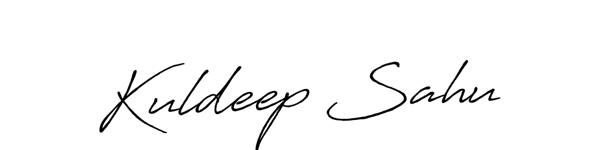 The best way (Antro_Vectra_Bolder) to make a short signature is to pick only two or three words in your name. The name Kuldeep Sahu include a total of six letters. For converting this name. Kuldeep Sahu signature style 7 images and pictures png