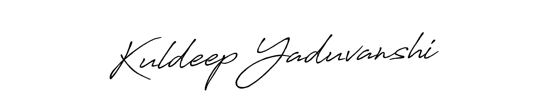 It looks lik you need a new signature style for name Kuldeep Yaduvanshi. Design unique handwritten (Antro_Vectra_Bolder) signature with our free signature maker in just a few clicks. Kuldeep Yaduvanshi signature style 7 images and pictures png