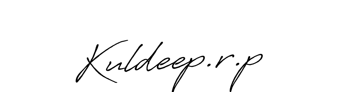 The best way (Antro_Vectra_Bolder) to make a short signature is to pick only two or three words in your name. The name Kuldeep.r.p include a total of six letters. For converting this name. Kuldeep.r.p signature style 7 images and pictures png