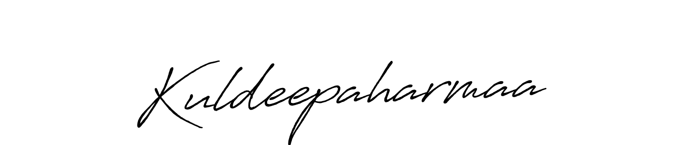 Similarly Antro_Vectra_Bolder is the best handwritten signature design. Signature creator online .You can use it as an online autograph creator for name Kuldeepaharmaa. Kuldeepaharmaa signature style 7 images and pictures png
