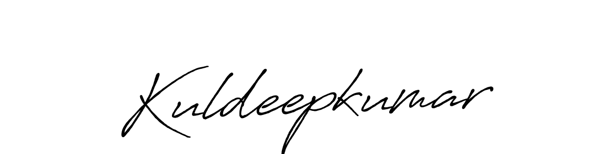 How to make Kuldeepkumar signature? Antro_Vectra_Bolder is a professional autograph style. Create handwritten signature for Kuldeepkumar name. Kuldeepkumar signature style 7 images and pictures png