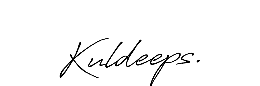 Also we have Kuldeeps. name is the best signature style. Create professional handwritten signature collection using Antro_Vectra_Bolder autograph style. Kuldeeps. signature style 7 images and pictures png