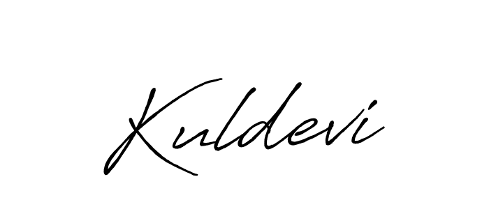 Antro_Vectra_Bolder is a professional signature style that is perfect for those who want to add a touch of class to their signature. It is also a great choice for those who want to make their signature more unique. Get Kuldevi name to fancy signature for free. Kuldevi signature style 7 images and pictures png