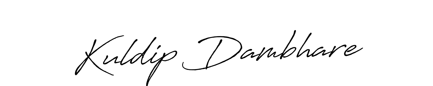 Similarly Antro_Vectra_Bolder is the best handwritten signature design. Signature creator online .You can use it as an online autograph creator for name Kuldip Dambhare. Kuldip Dambhare signature style 7 images and pictures png