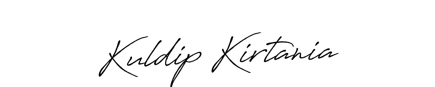 How to make Kuldip Kirtania signature? Antro_Vectra_Bolder is a professional autograph style. Create handwritten signature for Kuldip Kirtania name. Kuldip Kirtania signature style 7 images and pictures png