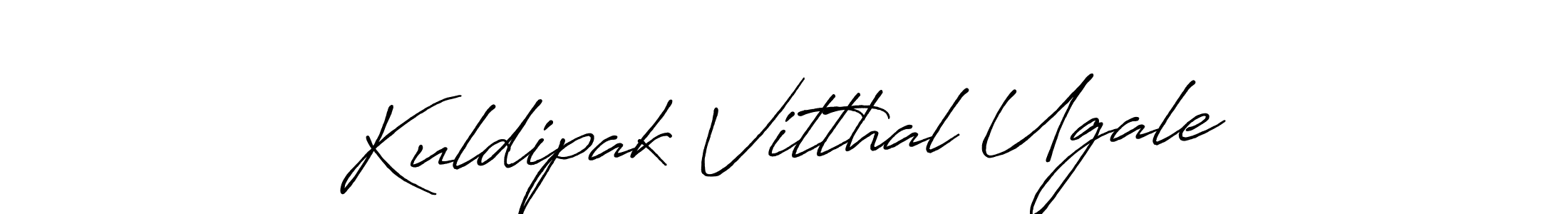 Use a signature maker to create a handwritten signature online. With this signature software, you can design (Antro_Vectra_Bolder) your own signature for name Kuldipak Vitthal Ugale. Kuldipak Vitthal Ugale signature style 7 images and pictures png