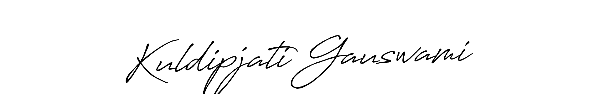 Also You can easily find your signature by using the search form. We will create Kuldipjati Gauswami name handwritten signature images for you free of cost using Antro_Vectra_Bolder sign style. Kuldipjati Gauswami signature style 7 images and pictures png