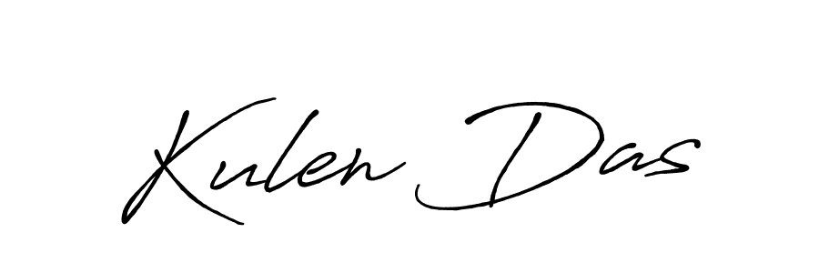 Use a signature maker to create a handwritten signature online. With this signature software, you can design (Antro_Vectra_Bolder) your own signature for name Kulen Das. Kulen Das signature style 7 images and pictures png
