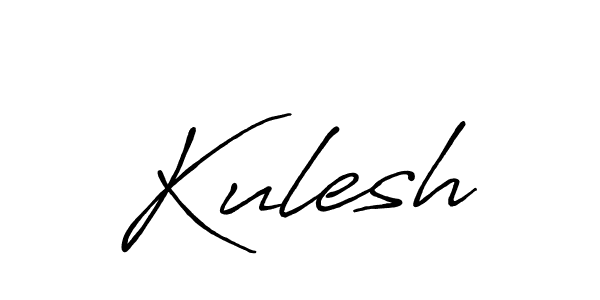 Use a signature maker to create a handwritten signature online. With this signature software, you can design (Antro_Vectra_Bolder) your own signature for name Kulesh. Kulesh signature style 7 images and pictures png