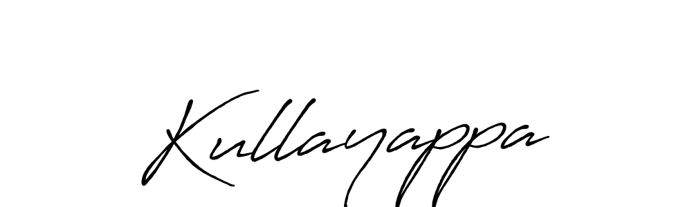 Kullayappa stylish signature style. Best Handwritten Sign (Antro_Vectra_Bolder) for my name. Handwritten Signature Collection Ideas for my name Kullayappa. Kullayappa signature style 7 images and pictures png