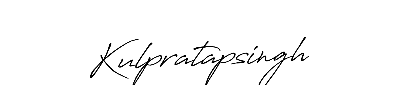 Kulpratapsingh stylish signature style. Best Handwritten Sign (Antro_Vectra_Bolder) for my name. Handwritten Signature Collection Ideas for my name Kulpratapsingh. Kulpratapsingh signature style 7 images and pictures png