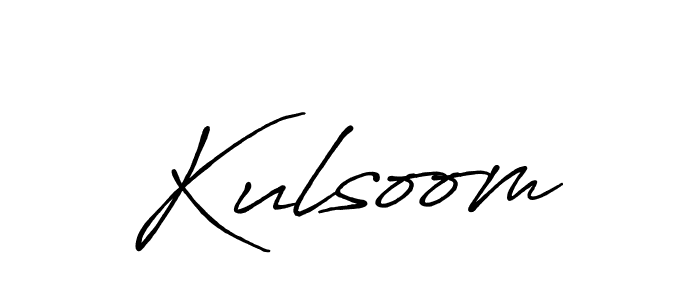 Best and Professional Signature Style for Kulsoom. Antro_Vectra_Bolder Best Signature Style Collection. Kulsoom signature style 7 images and pictures png