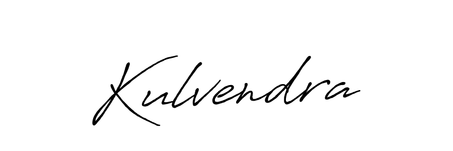 Create a beautiful signature design for name Kulvendra. With this signature (Antro_Vectra_Bolder) fonts, you can make a handwritten signature for free. Kulvendra signature style 7 images and pictures png