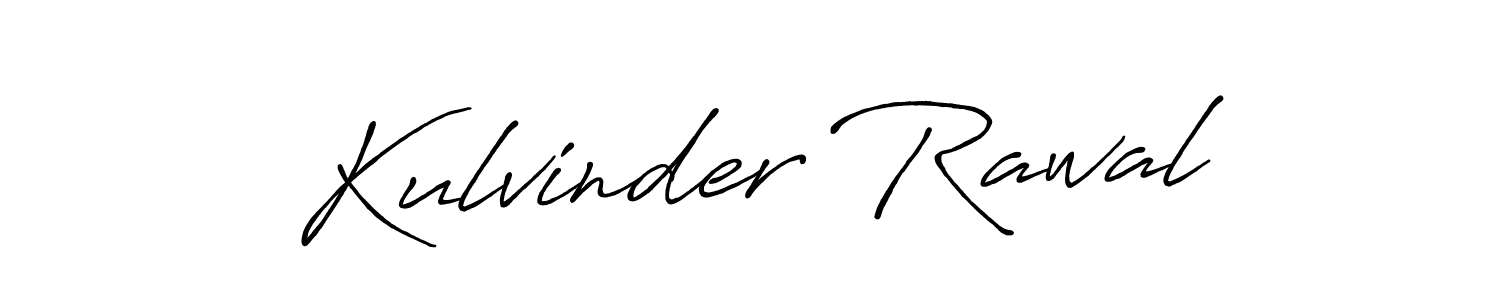 Antro_Vectra_Bolder is a professional signature style that is perfect for those who want to add a touch of class to their signature. It is also a great choice for those who want to make their signature more unique. Get Kulvinder Rawal name to fancy signature for free. Kulvinder Rawal signature style 7 images and pictures png