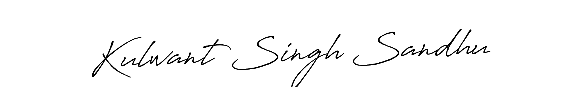 How to make Kulwant Singh Sandhu signature? Antro_Vectra_Bolder is a professional autograph style. Create handwritten signature for Kulwant Singh Sandhu name. Kulwant Singh Sandhu signature style 7 images and pictures png