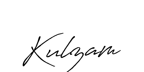 How to Draw Kulzam signature style? Antro_Vectra_Bolder is a latest design signature styles for name Kulzam. Kulzam signature style 7 images and pictures png