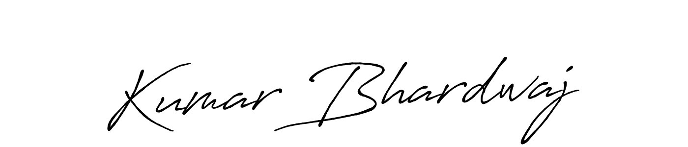 Also You can easily find your signature by using the search form. We will create Kumar Bhardwaj name handwritten signature images for you free of cost using Antro_Vectra_Bolder sign style. Kumar Bhardwaj signature style 7 images and pictures png