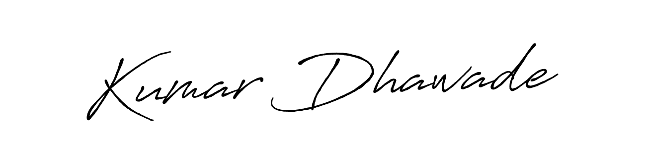 This is the best signature style for the Kumar Dhawade name. Also you like these signature font (Antro_Vectra_Bolder). Mix name signature. Kumar Dhawade signature style 7 images and pictures png