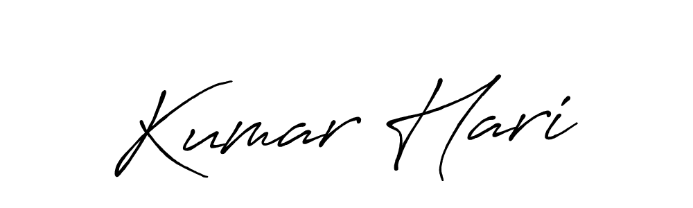 if you are searching for the best signature style for your name Kumar Hari. so please give up your signature search. here we have designed multiple signature styles  using Antro_Vectra_Bolder. Kumar Hari signature style 7 images and pictures png