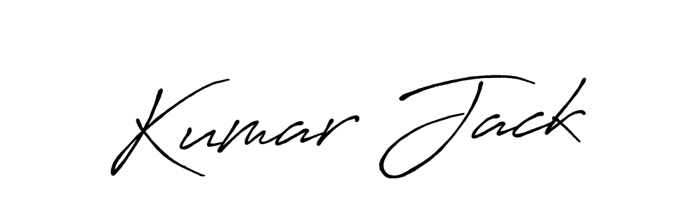 Use a signature maker to create a handwritten signature online. With this signature software, you can design (Antro_Vectra_Bolder) your own signature for name Kumar Jack. Kumar Jack signature style 7 images and pictures png