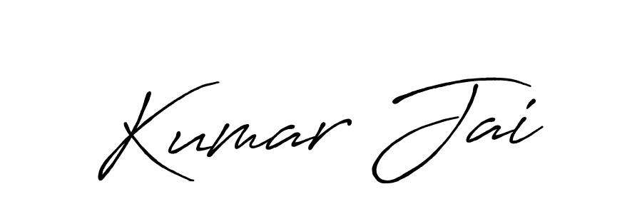 Design your own signature with our free online signature maker. With this signature software, you can create a handwritten (Antro_Vectra_Bolder) signature for name Kumar Jai. Kumar Jai signature style 7 images and pictures png