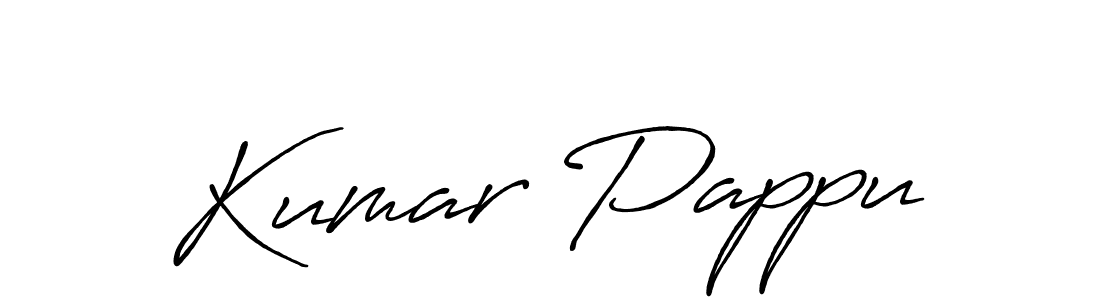 Also we have Kumar Pappu name is the best signature style. Create professional handwritten signature collection using Antro_Vectra_Bolder autograph style. Kumar Pappu signature style 7 images and pictures png