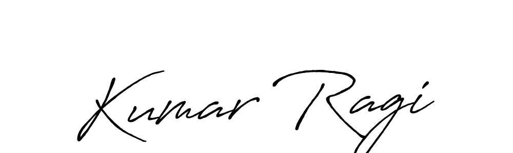 Create a beautiful signature design for name Kumar Ragi. With this signature (Antro_Vectra_Bolder) fonts, you can make a handwritten signature for free. Kumar Ragi signature style 7 images and pictures png