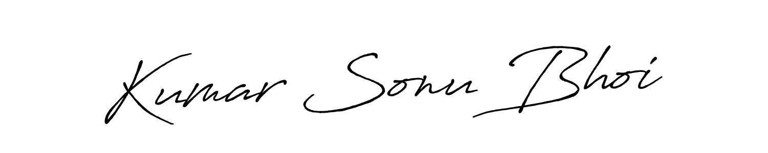 Design your own signature with our free online signature maker. With this signature software, you can create a handwritten (Antro_Vectra_Bolder) signature for name Kumar Sonu Bhoi. Kumar Sonu Bhoi signature style 7 images and pictures png
