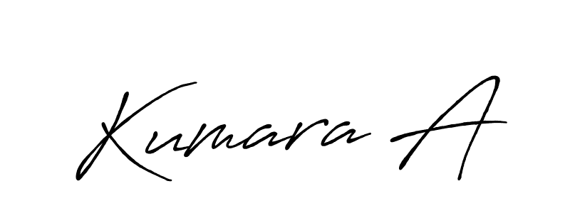 Make a beautiful signature design for name Kumara A. Use this online signature maker to create a handwritten signature for free. Kumara A signature style 7 images and pictures png