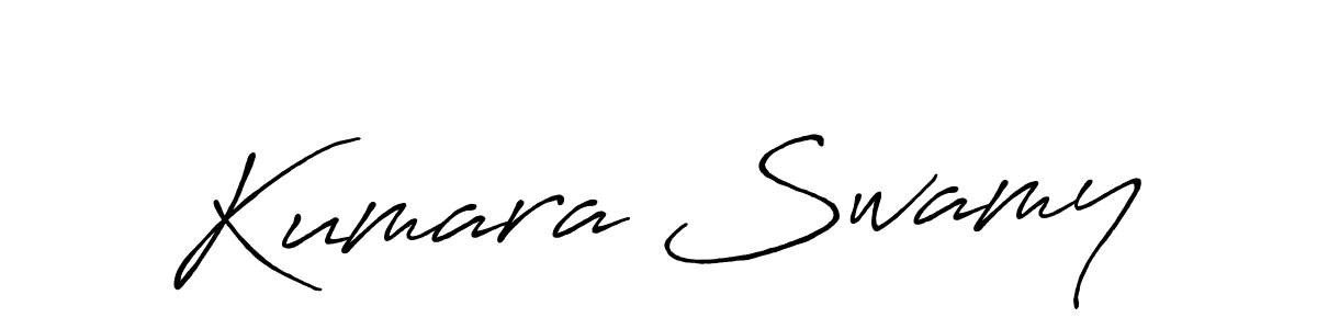 You should practise on your own different ways (Antro_Vectra_Bolder) to write your name (Kumara Swamy) in signature. don't let someone else do it for you. Kumara Swamy signature style 7 images and pictures png