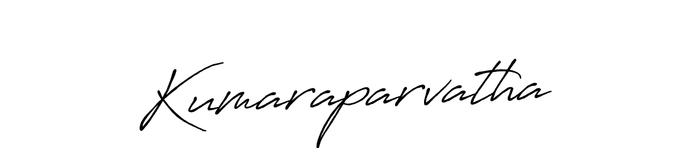 Design your own signature with our free online signature maker. With this signature software, you can create a handwritten (Antro_Vectra_Bolder) signature for name Kumaraparvatha. Kumaraparvatha signature style 7 images and pictures png