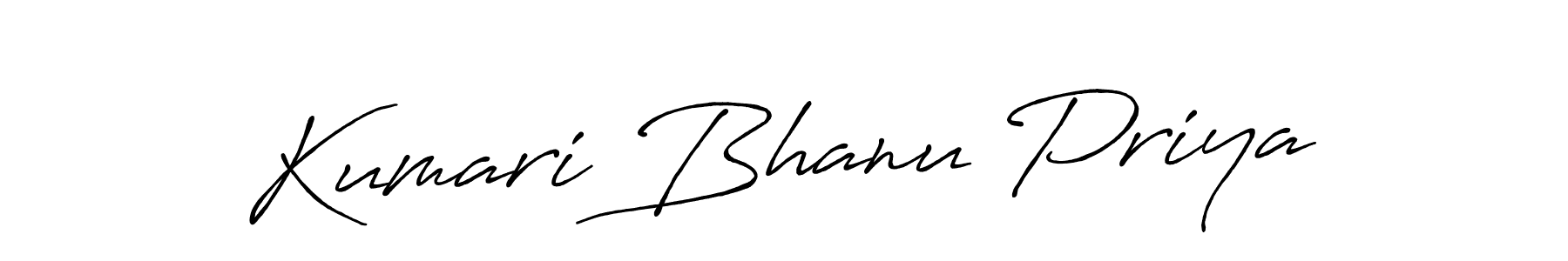 Antro_Vectra_Bolder is a professional signature style that is perfect for those who want to add a touch of class to their signature. It is also a great choice for those who want to make their signature more unique. Get Kumari Bhanu Priya name to fancy signature for free. Kumari Bhanu Priya signature style 7 images and pictures png