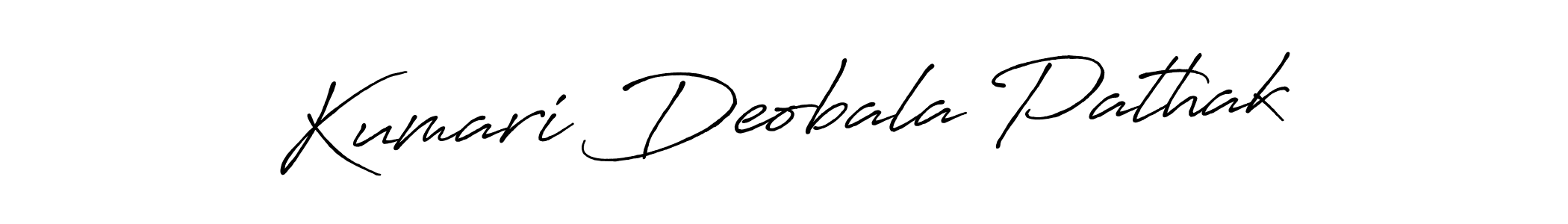It looks lik you need a new signature style for name Kumari Deobala Pathak. Design unique handwritten (Antro_Vectra_Bolder) signature with our free signature maker in just a few clicks. Kumari Deobala Pathak signature style 7 images and pictures png