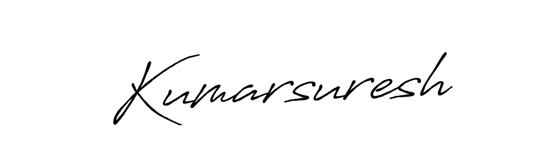 Antro_Vectra_Bolder is a professional signature style that is perfect for those who want to add a touch of class to their signature. It is also a great choice for those who want to make their signature more unique. Get Kumarsuresh name to fancy signature for free. Kumarsuresh signature style 7 images and pictures png