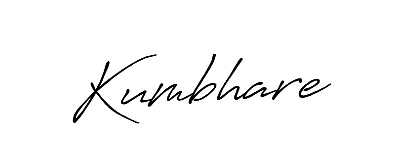 Also You can easily find your signature by using the search form. We will create Kumbhare name handwritten signature images for you free of cost using Antro_Vectra_Bolder sign style. Kumbhare signature style 7 images and pictures png